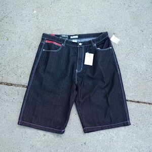 Most Official Seven Denim Shorts Men 44 Y2K Dark Wash Streetwear NWT Summer